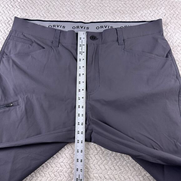 Orvis Tech Performance Hybrid Cargo Pants Mens Pockets 40X30 Gray Hiking (lot 2) - Picture 4 of 16
